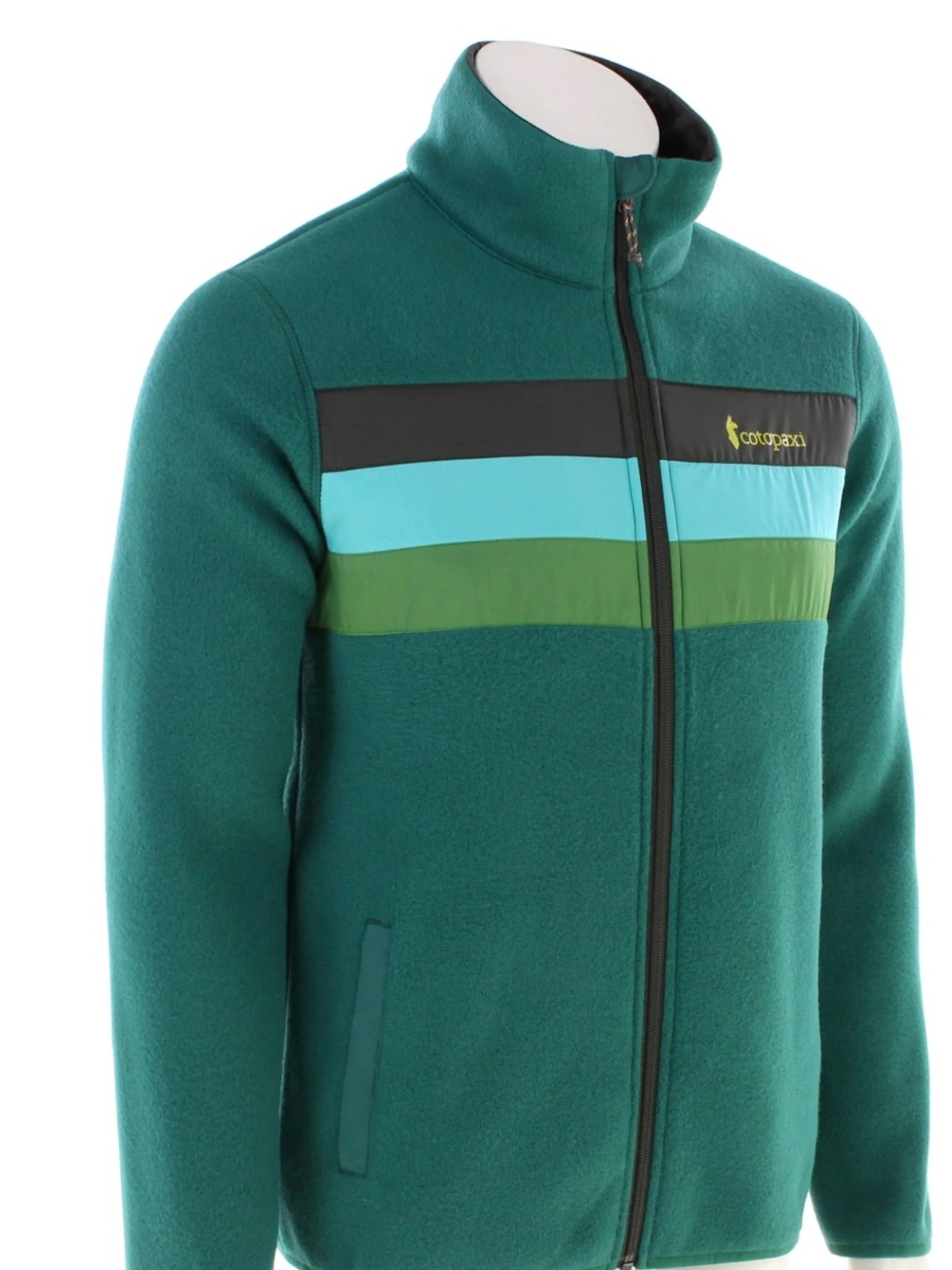 Cotopaxi Men's Teca Full Zip Teal Green Fleece Jacket Size XXL - Picture 2 of 9